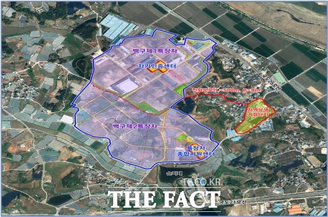 김제시 특장기계산업 전문 산업단지 위치도. /김제시 제공