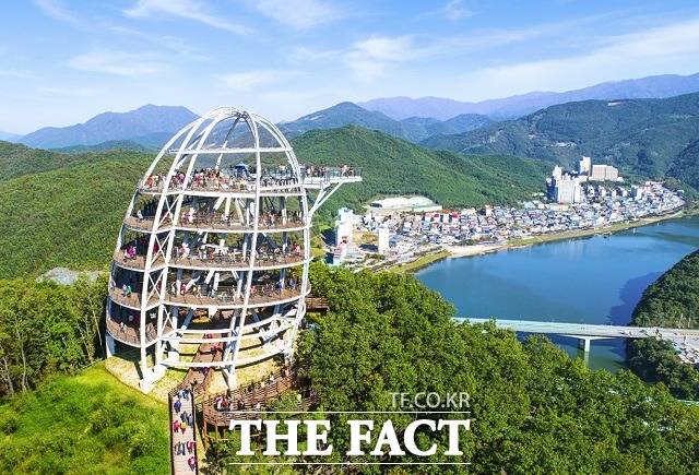 단양 만천하스카이워크 전경. / 단양군 제공
