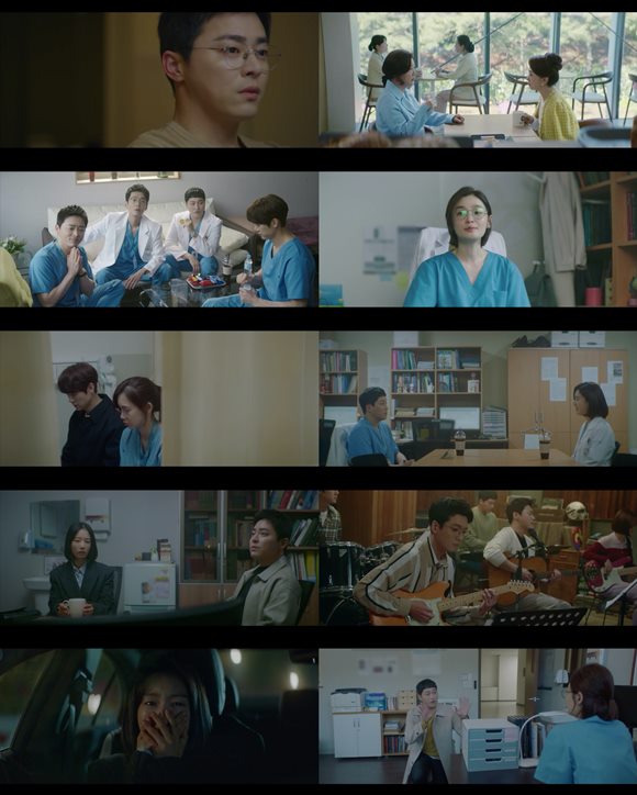 tvN 목요드라마 슬기로운 의사생활 시즌2가 5회 연속 시청률 경신을 이어가고 있다. /방송화면 캡처