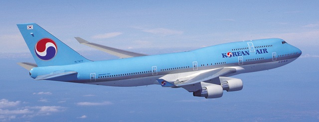 대한항공이 보잉 747-400 항공기를 활용한 공중발사체 연구에 착수했다. /대한항공 제공
