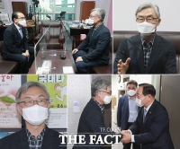  '당내 입지 굳히기' 나선 최재형, 국민의힘 의원실 찾아 [TF사진관]