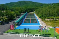  120ｍ 슬로프 갖춘 증평 에듀팜특구 썰매장 개장