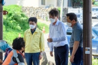  '화목한 현장행정의 날' 동일1리 찾은 김태엽 서귀포시장