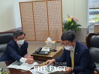  노박래 서천군수, 기재부 방문 '국비 지원' 건의