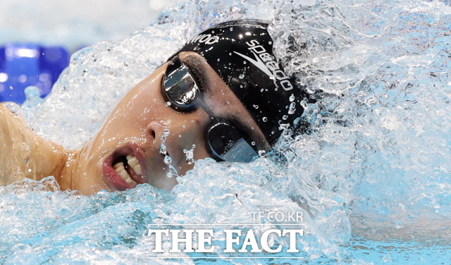 황선우가 2020 도쿄올림픽 수영 남자 100m 자유형 결승에 진출했다. /뉴시스