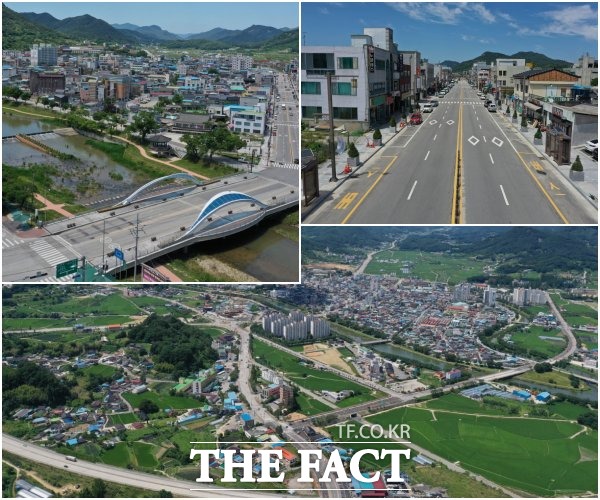 전북 순창읍이 행안부 주관 2022년 간판개선사업 공모사업에 선정돼 중앙로가 한층 더 말끔해질 전망이라고 밝혔다. /순창군 제공