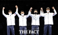  국민체육진흥공단 펜싱팀 '겹경사'...김정환 구본길 도쿄올림픽 金 쾌거