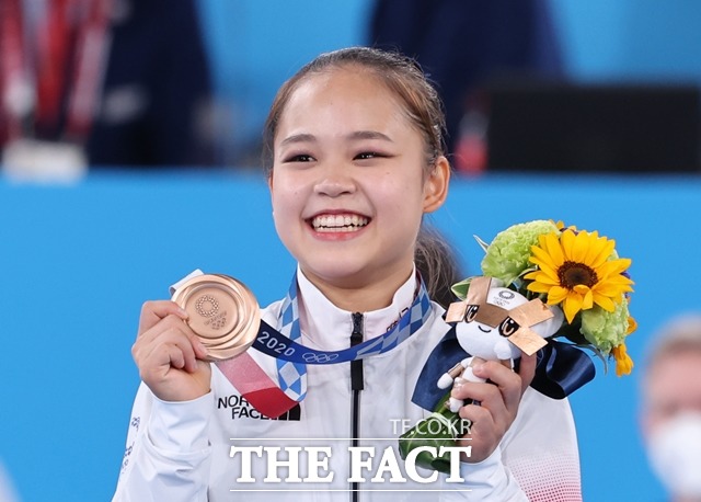 기계체조 선수 여서정(19, 수원시청)이 한국 여자체조 사상 첫 올림픽 메달을 획득했다. /도쿄=뉴시스
