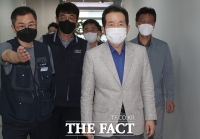  정세균 '국민의힘, 감히 '盧 이름' 입에 올리지 마' 경고