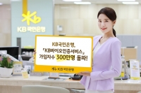  KB국민은행, 'KB바이오인증서비스' 가입자수 300만 명 돌파