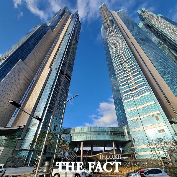 사진은 엘시티 전경. / 더팩트 DB.