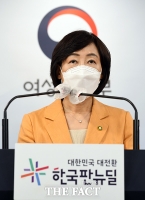  여성 임원 비율 발표하는 김경선 여가부 차관 [포토]