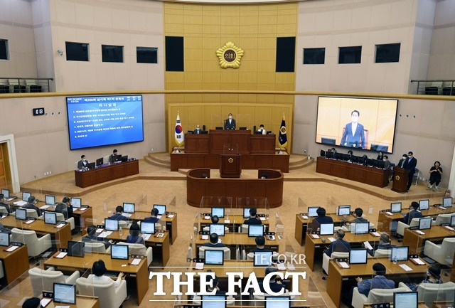 대전시의회는 6일 제260회 임시회를 개회했다. / 대전시의회 제공