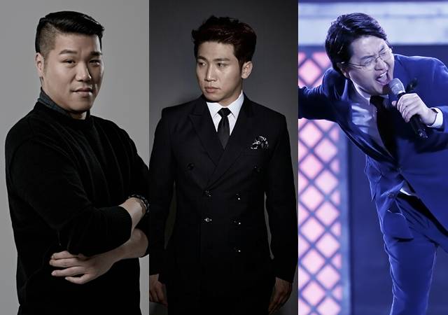 서장훈 유세윤 전용준(왼쪽 부터)이 JTBC 새 예능프로그램 쿡킹 - 리왕의 탄생 MC로 활약한다. /JTBC 제공