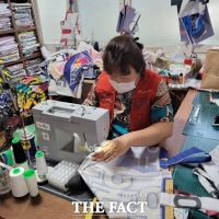 광주 남구, 공유가방으로 거듭난 폐현수막 무등시장 기증
