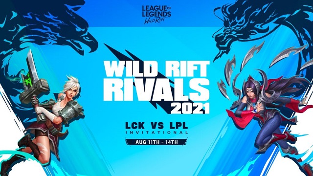 오는 11일부터 14일까지 2021 와일드 리프트 라이벌즈 LCK VS LPL 인비테이셔널이 열린다. /라이엇게임즈 제공