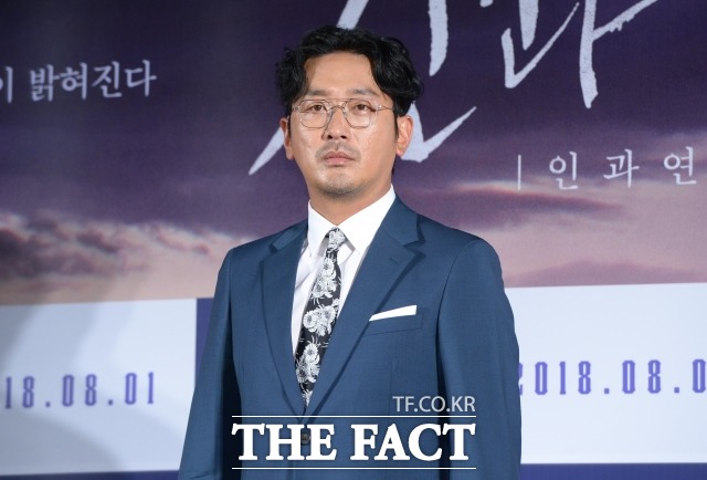 프로포폴을 불법 투약한 혐의를 받는 배우 하정우(본명 김성훈)가 첫 공판에 앞서 죄송하다며 사과의 말을 전했다. /더팩트 DB