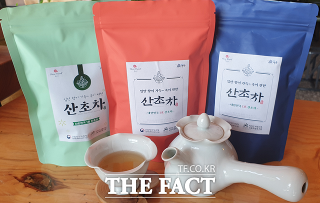 하동에서 생산된 산초를 이용한 산초차(茶) 출시/하동군 제공