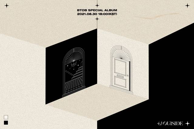 그룹 비투비가 8월 30일 스페셜 앨범 4U : OUTSIDE(포유 아웃사이드)로 약 9개월 만의 컴백 소식을 알렸다. /큐브엔터테인먼트 제공