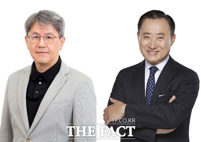 이해선(오른쪽) 코웨이 대표의 상반기 보수 총액은 5억 원을 넘는 반면 서장원 대표는 같은 기간 5억 원 미만의 보수를 받았다. /코웨이 제공