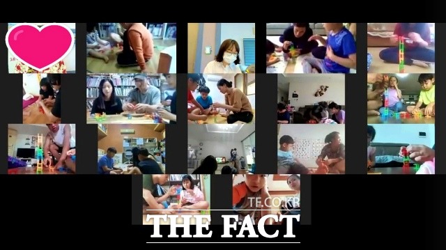 남원시 건강가정·다문화가족지원센터는 21일 코로나극복 프로젝트 집에서 놀자라는 주제로 랜선 가족 운동회를 개최했다고 밝혔다. /남원시 제공