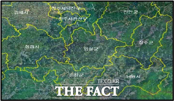 전북 임실군이 2022년까지 총사업비 1억 240만원을 투입해 2021년 시군 간 지적도상 행정구역 이중경계 정비사업을 추진한다. /임실군 제공
