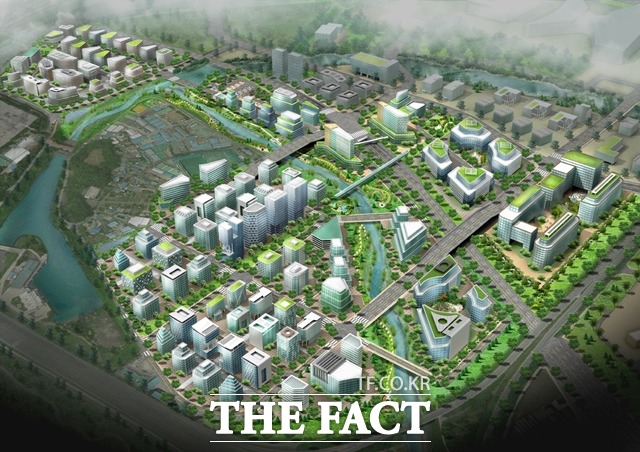 고양시 대화동에 착공 예정인 일산테크노밸리 조감도/고양시 제공