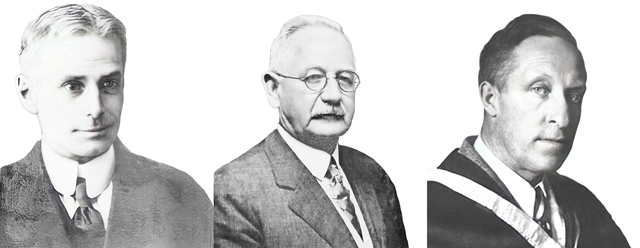 올리버 알 에비슨, 로버트 그리어슨, 스탠리 에이치 마틴 선생을 9월의 독립운동가로 선정했다. / 독립기념관 제공