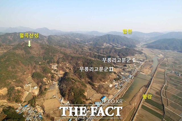 거창 무릉리 고분군 위치도/거창군 제공