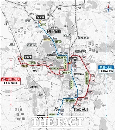 동탄도시철도 트램 기본계획이 국토교통부 대광위(대도시권광역교통위원회)로부터 최종 승인됐다고 1일 밝혔다./화성시 제공