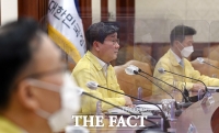  전해철 중대본 2차장 '신규 확진자 2000명 넘을 듯' [포토]