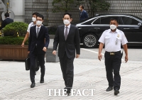 이재용, 법정 향하는 '무거운 발걸음' [포토]