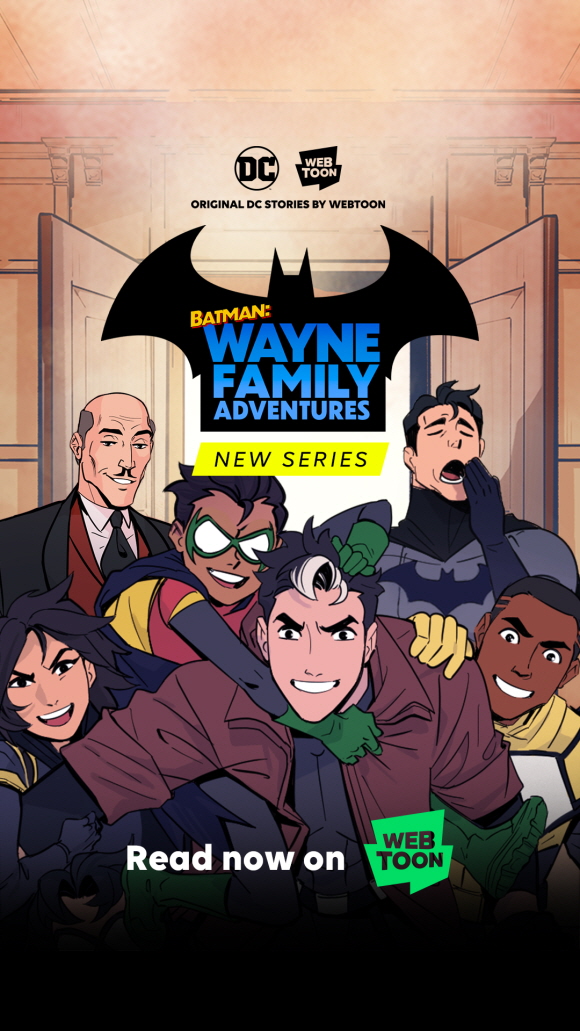 네이버웹툰이 DC코믹스와 첫 협업 작품으로 배트맨 시리즈를 선보인다. /네이버웹툰 제공