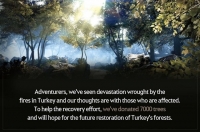  펄어비스, 터키에 '검은사막' 이용자와 묘목 7000 그루 기부