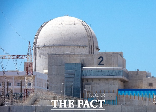 아랍에미리트(UAE) 바라카 원전 2호기 전경 / 사진=한국전력