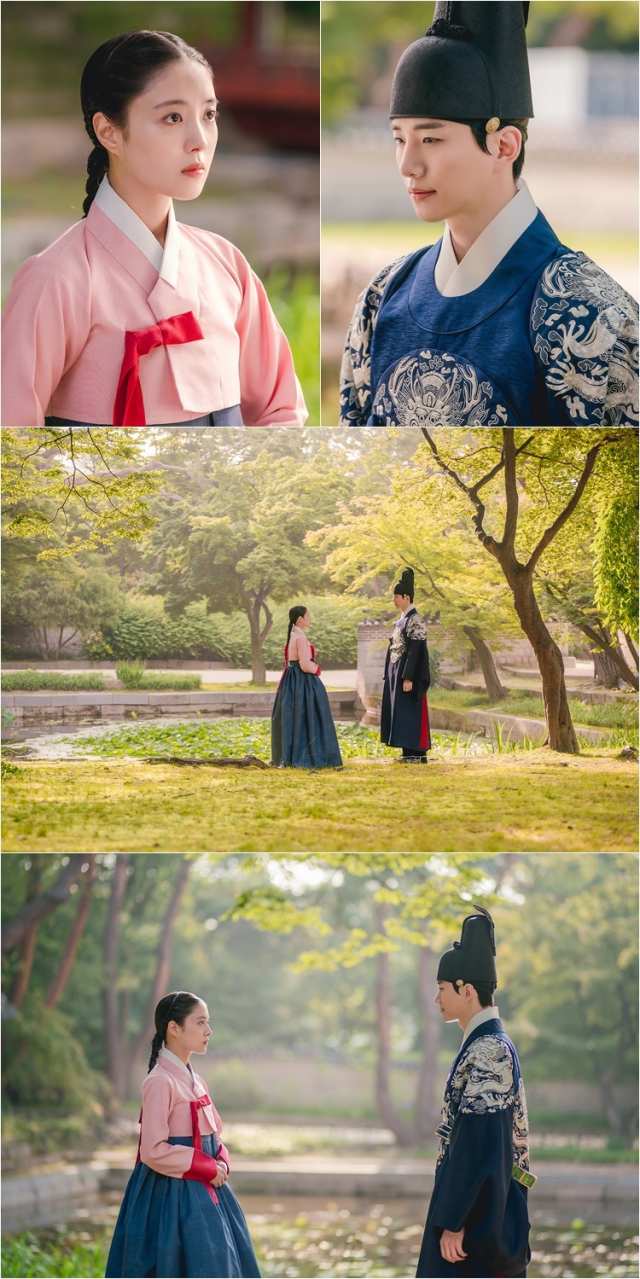MBC 새 금토드라마 옷소매 붉은 끝동 주연 이준호와 이세영의 투샷이 처음으로 공개됐다.