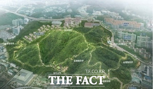 매봉공원 민간 특례사업 조감도 / 대전시 제공