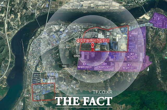 충주시가 70억을 들여 내년부터 2025년까지 용탄동 제1일반산업단지 가리공원 인근에 복합문화센터를 조성한다. / 충주시 제공