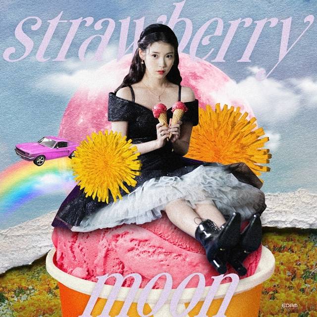 가수 아이유가 디지털 싱글 strawberry moon의 콘셉트 티저 이미지를 공개하며 컴백에 대한 기대감을 높였다. /EDAM엔터테인먼트 제공