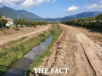  거창 가조온천 관광지 '지산천' 자연친화형 생태하천으로 조성