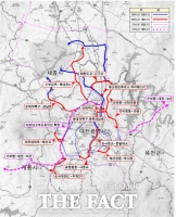  대전시, 15개 구간 204㎞ 도로망 확충