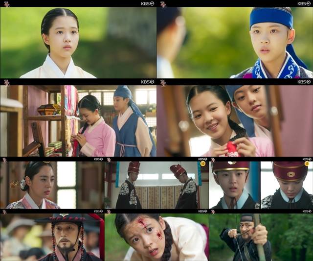 KBS2 새 월화드라마 연모가 박은빈과 로운의 운명적 서사를 내세우며 6.2%의 시청률로 산뜻한 시작을 알렸다. /연모 방송화면 캡처