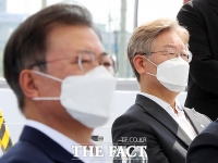  靑 '대선 후보 이재명, 문 대통령에 면담 요청'