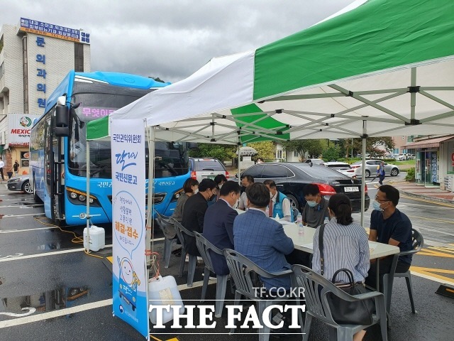 담양군은 오는 15일 창평시장에서 ‘달리는 국민신문고’가 운영된다./담양군 제공