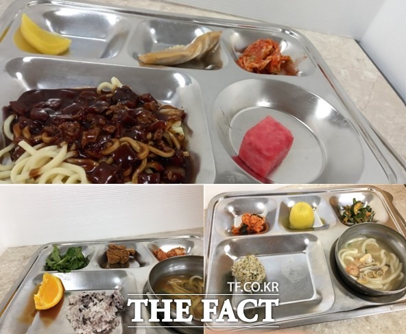 세종시 맘카페에 급식이 부실하다며 게재된 사진. / 인터넷 갈무리