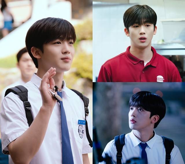 KBS2 새 수목드라마 학교 2021 제작진은 김요한의 첫 스틸을 공개했다. 사진에는 현실적인 10대 학생으로 변신한 김요한이 담겨 있다. /KBS 제공