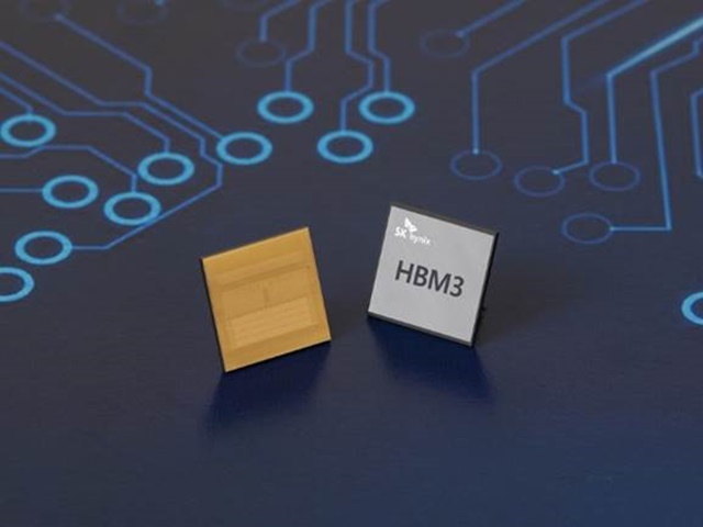 SK하이닉스가 업계 최초로 HBM3 D램을 개발했다. HBM3는 HBM의 4세대 제품이다. /SK하이닉스 제공