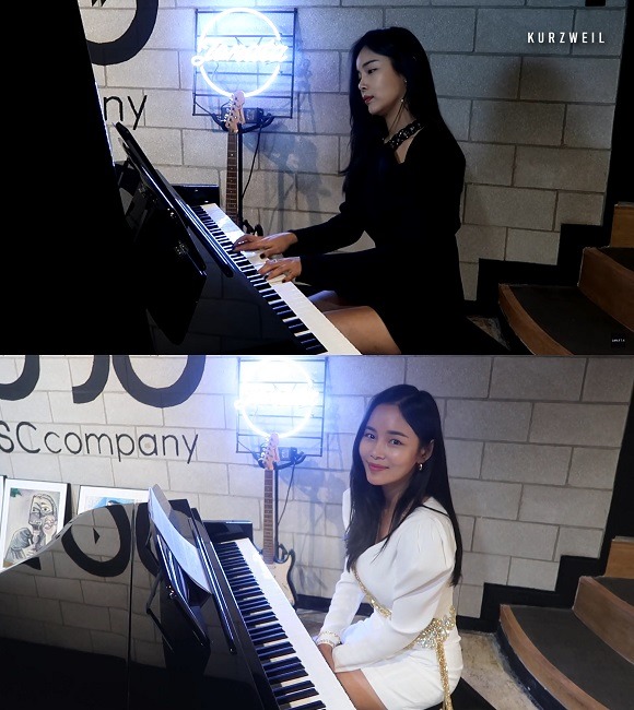 조정민은 유튜브 채널 조정민 JONATA를 통해 피아노를 연주하는 모습이 담긴 영상을 올려 팬들과 소통하고 있다. /조정민 유튜브 조정민 JONATA 영상 캡처