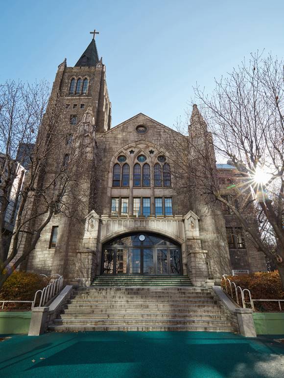 남대문교회는 한국인 1새대 건축가 박동진이 설계한 곳으로 석조 건축물의 기조를 세운 건축가로 평가받는다. /서울시 제공