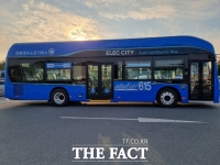  대전시, 첫 수소버스 운행…수소버스 충전소 완공